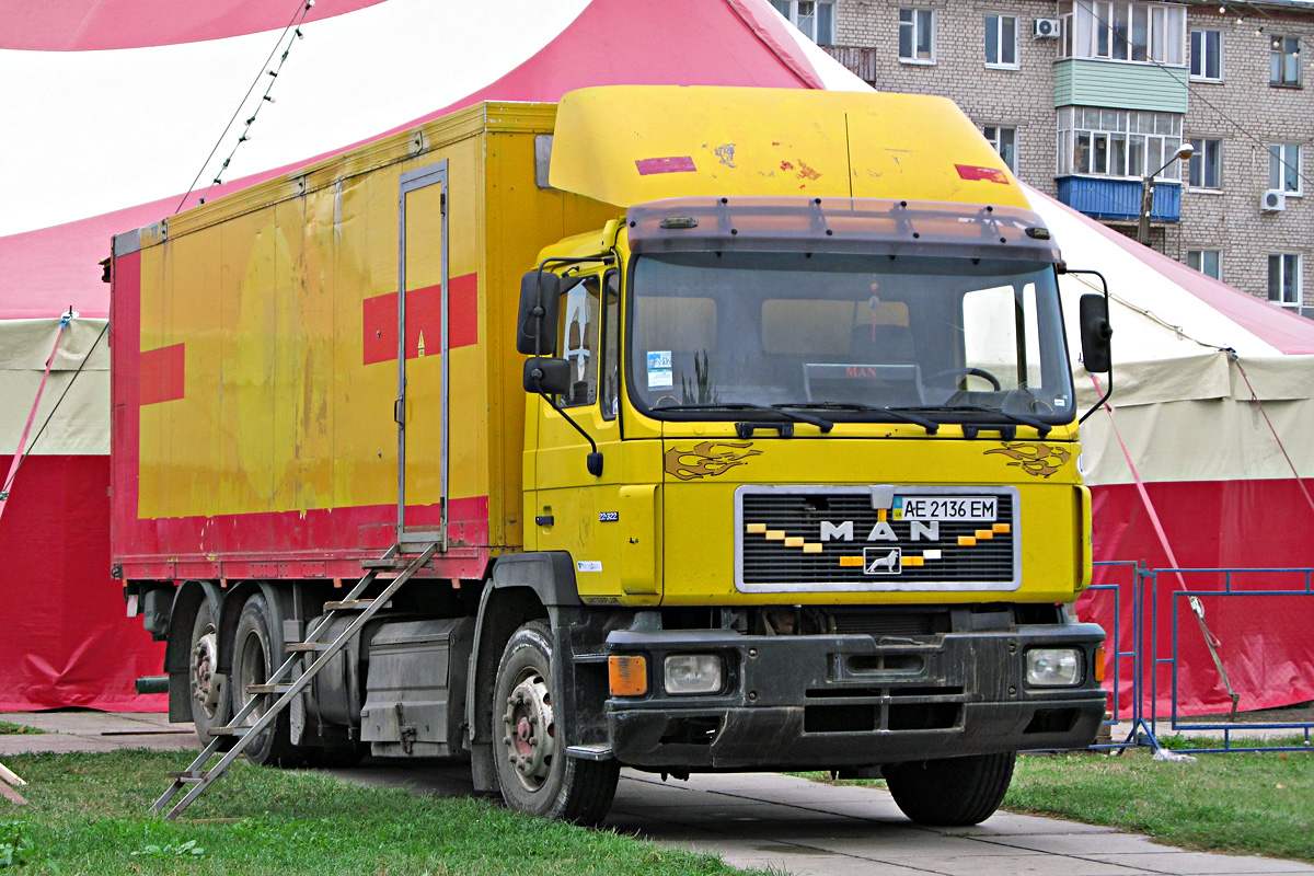 Днепропетровская область, № АЕ 2136 ЕМ — MAN F90 22.xxx (общая)