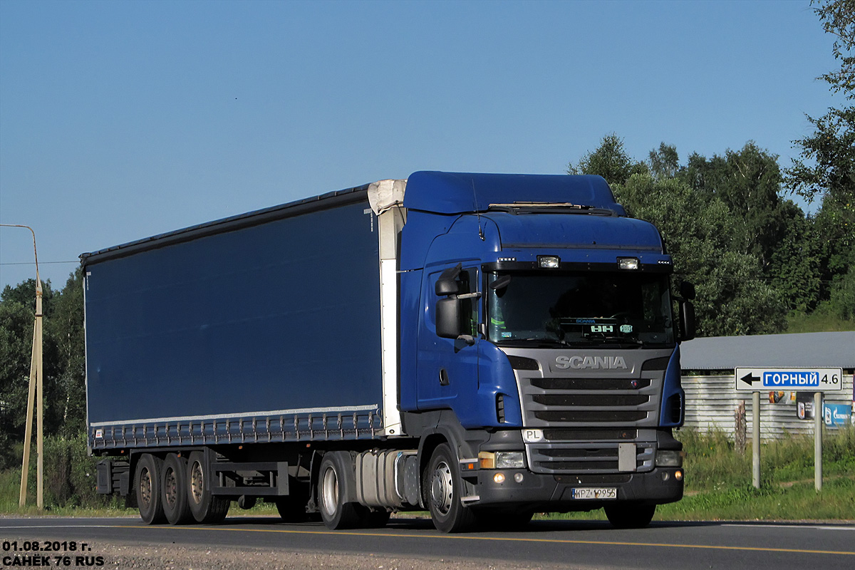 Польша, № WPZ 19955 — Scania ('2009-2011, общая модель)