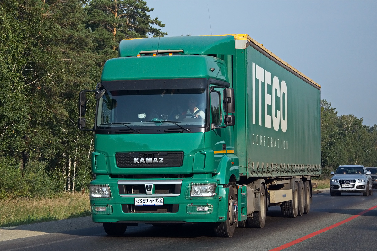 Новосибирская область, № О 359 РМ 152 — КамАЗ-5490-S5(87)