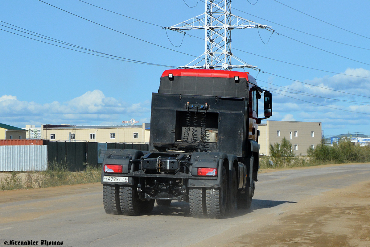 Саха (Якутия), № Т 477 КС 14 — MAN TGS 33.430