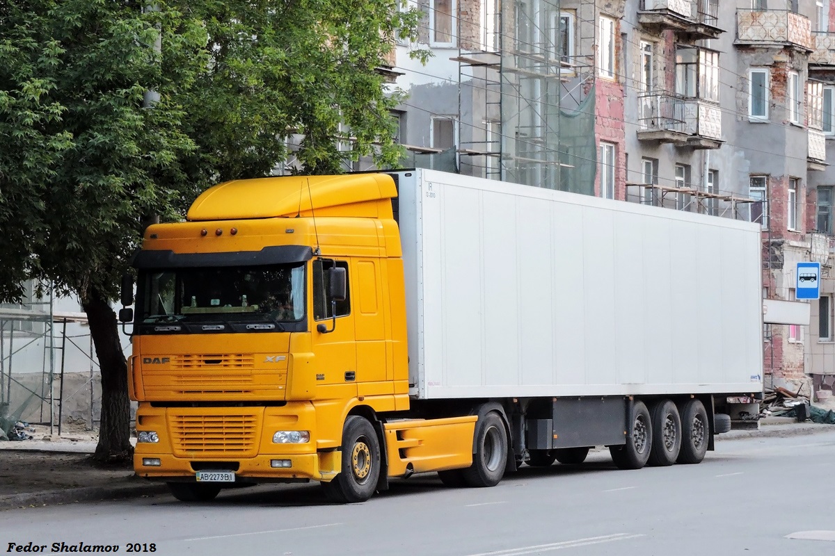Винницкая область, № AB 2273 BI — DAF XF95 FT