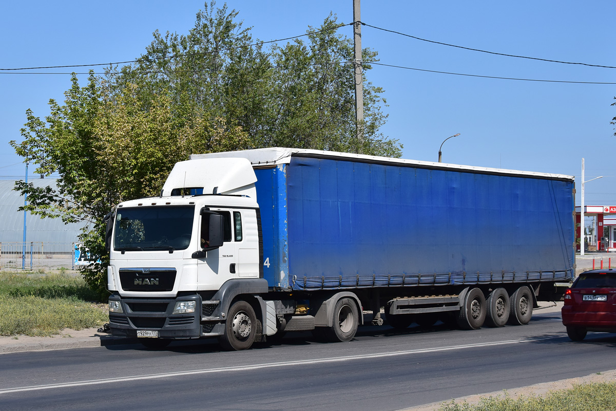 Москва, № Т 929 РУ 777 — MAN TGS 19.400