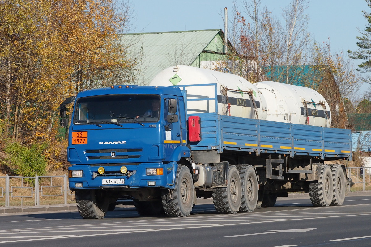 Ханты-Мансийский автоном.округ, № В 615 ВЕ 186 — КамАЗ-44108-RF(08) [44108F-R]
