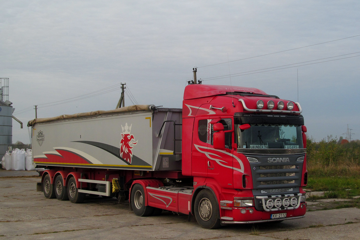Латвия, № KV-2112 — Scania ('2004) R420