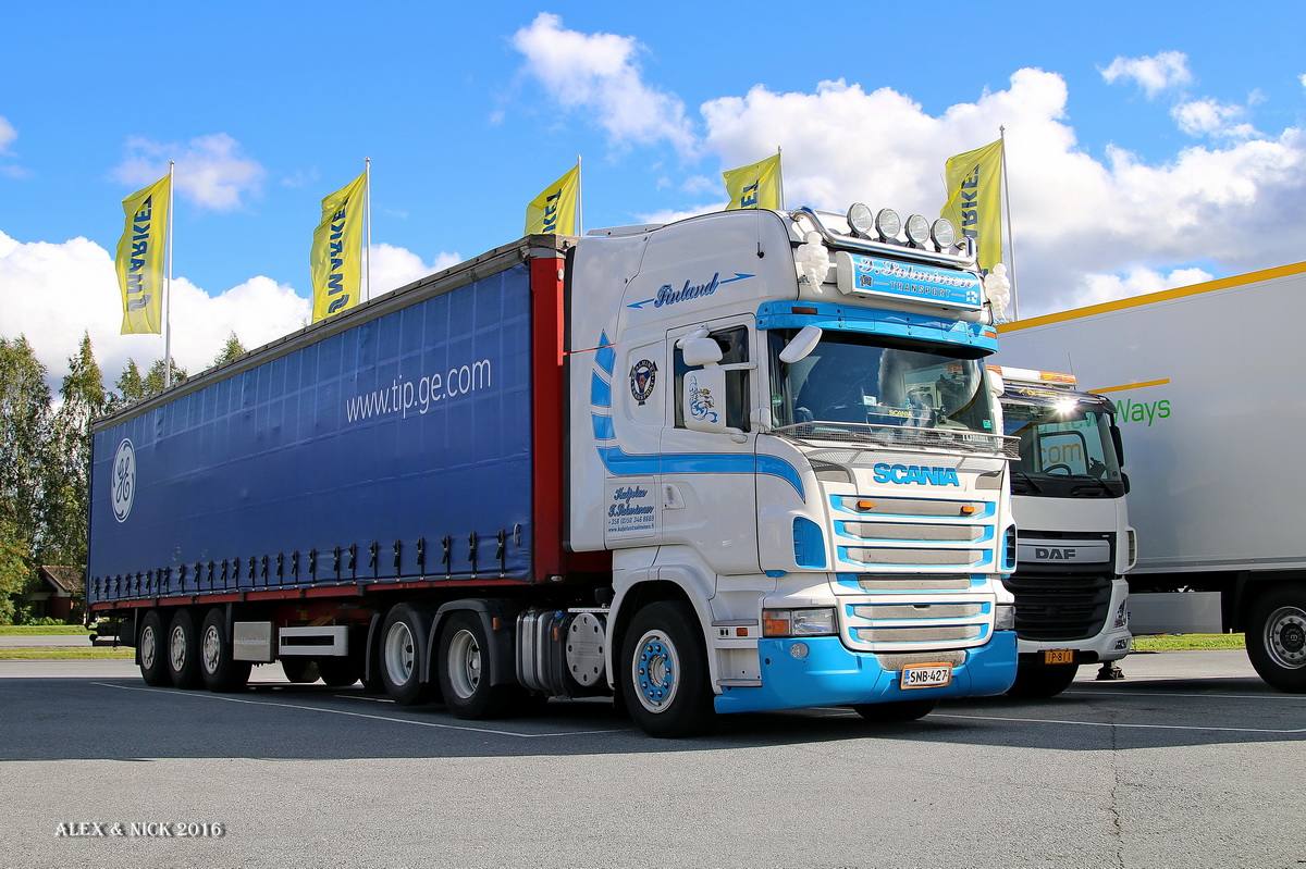 Финляндия, № SNB-427 — Scania ('2009-2011, общая модель)