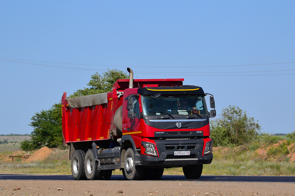 Волгоградская область, № В 355 ХВ 134 — Volvo ('2013) FMX.420 [X9P]