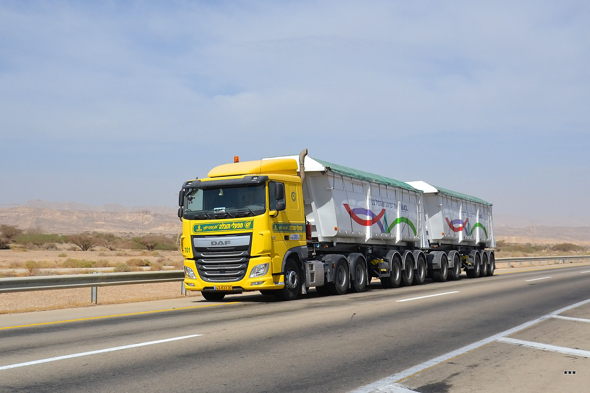 Израиль, № 701 — DAF XF Euro6 FTT