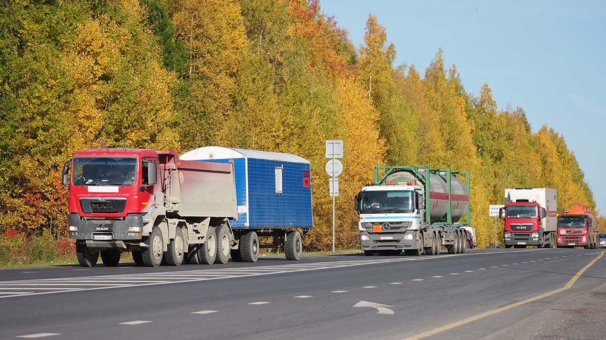 Ханты-Мансийский автоном.округ, № А 464 ВК 186 — MAN TGS 41.480