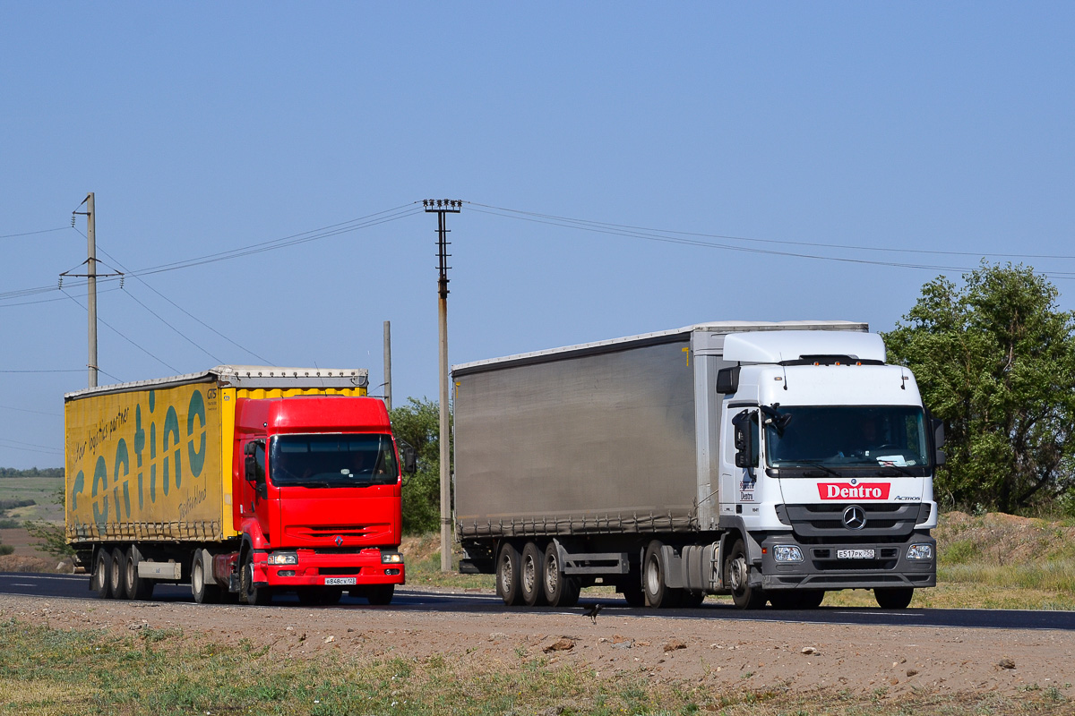 Московская область, № Е 517 РК 750 — Mercedes-Benz Actros '09 1841 [Z9M]