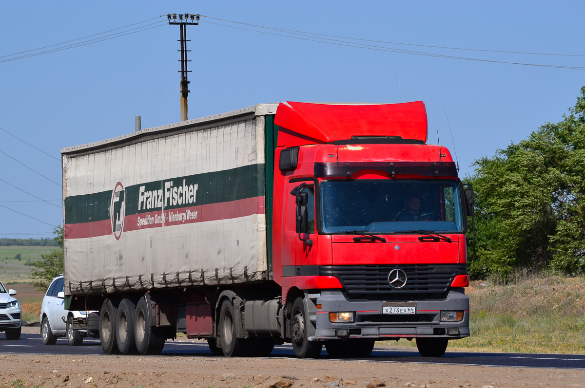 Саратовская область, № Х 273 ЕХ 64 — Mercedes-Benz Actros ('1997) 1840