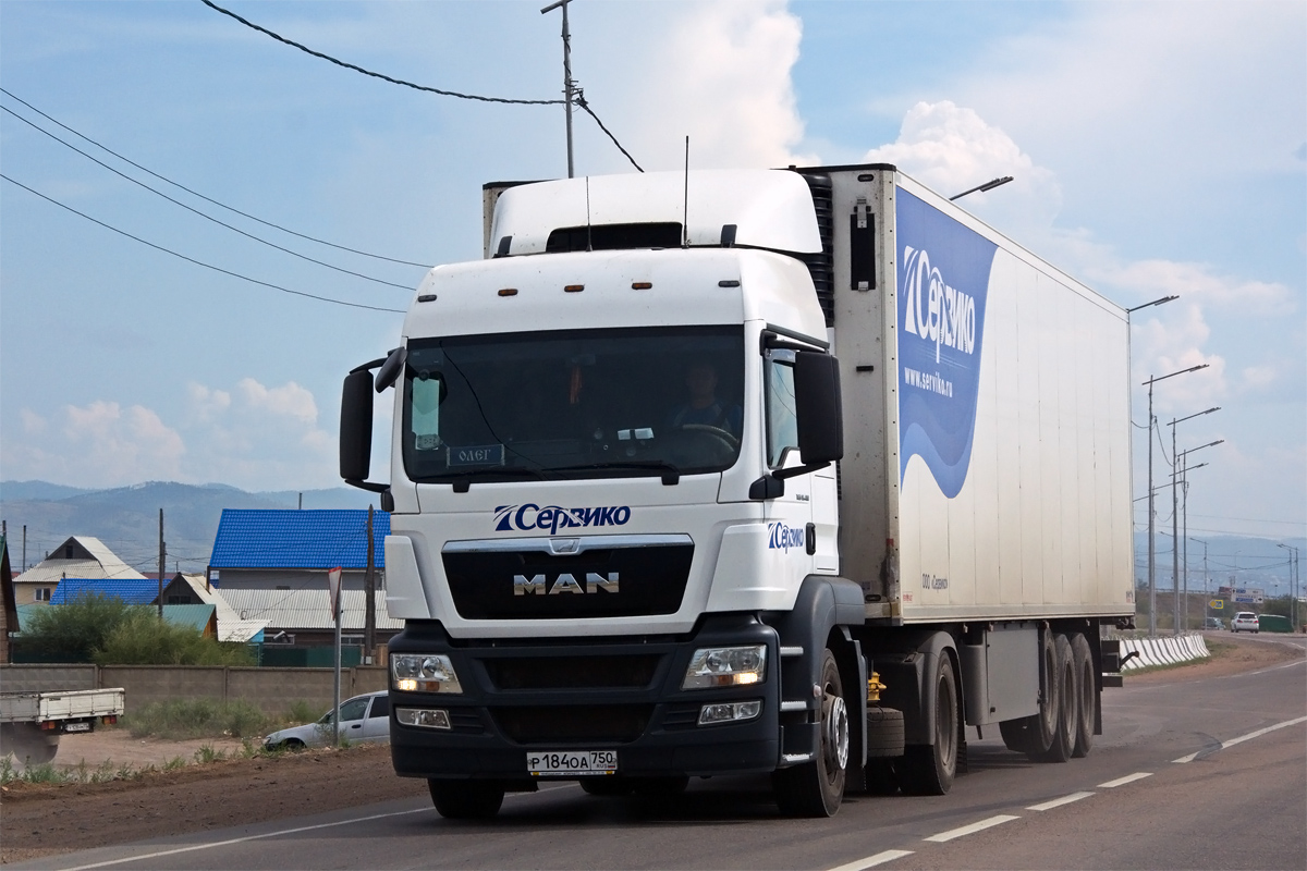 Иркутская область, № Р 184 ОА 750 — MAN TGS 19.400