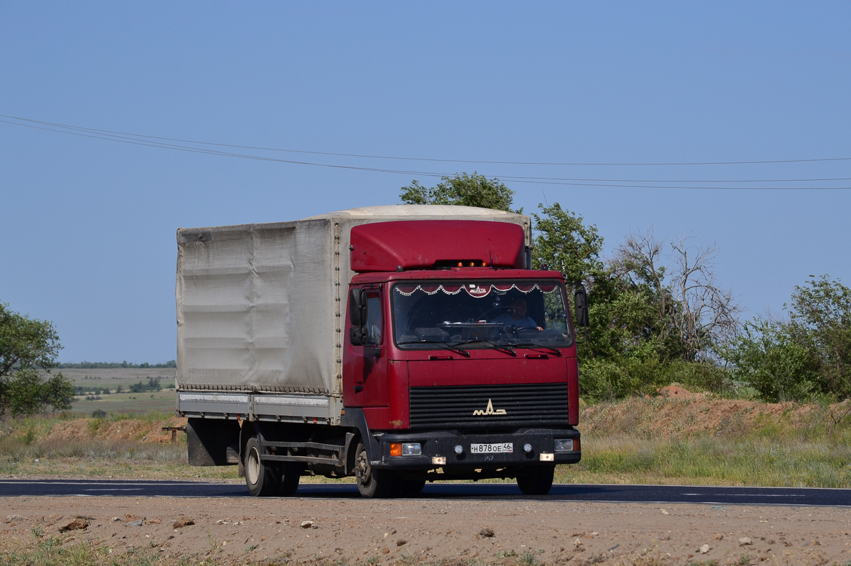 Курская область, № Н 878 ОЕ 46 — МАЗ-437143