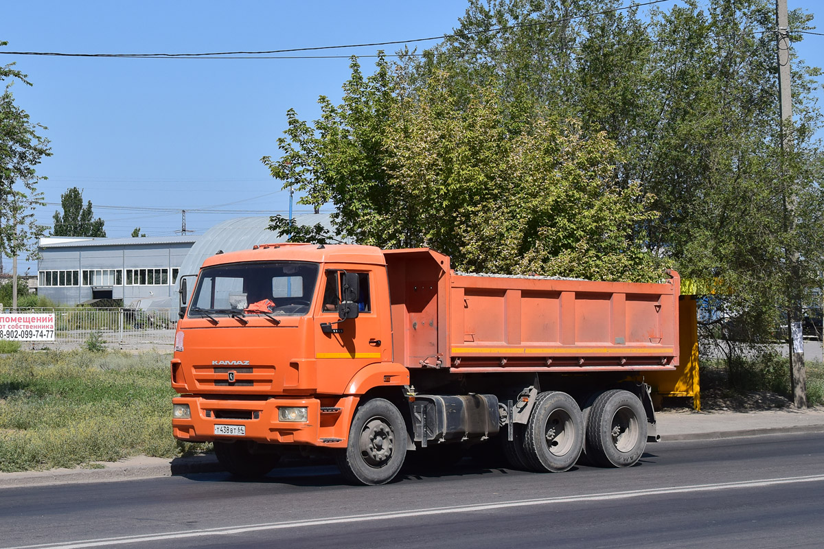 Волгоградская область, № Т 438 ВТ 64 — КамАЗ-65115-N3(78)