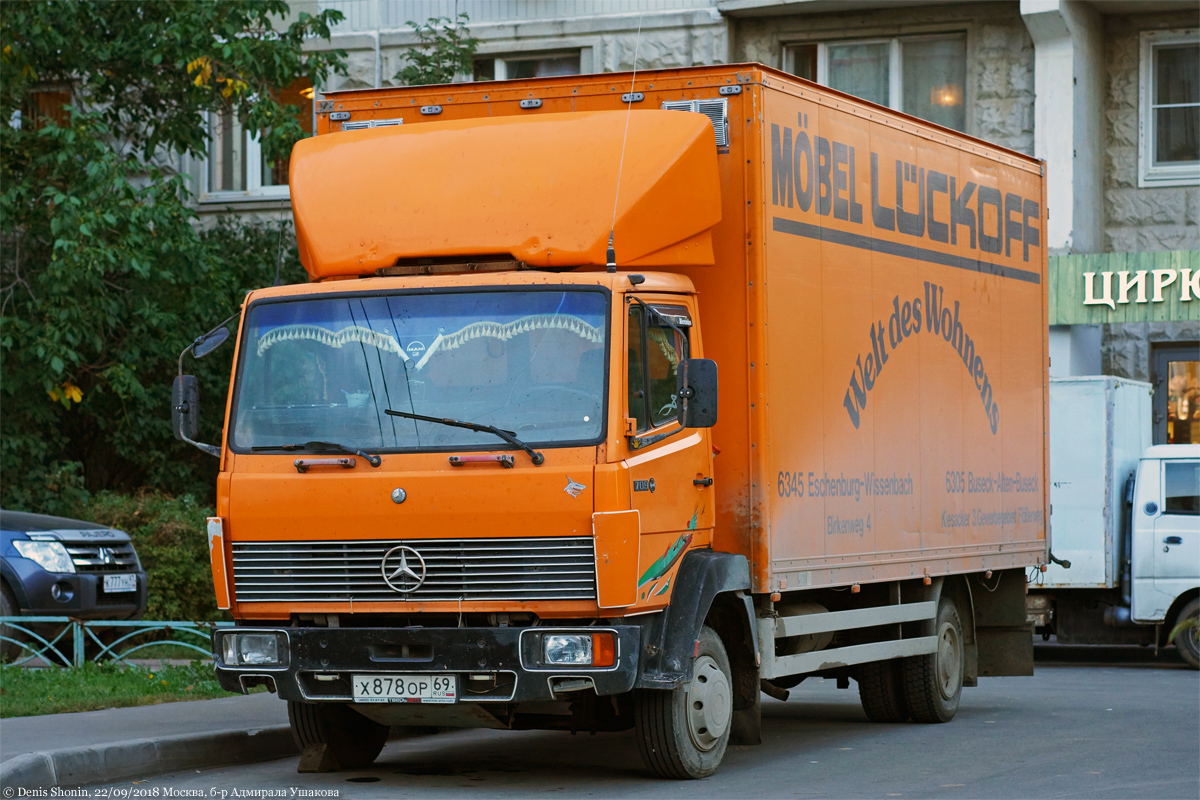 Тверская область, № Х 878 ОР 69 — Mercedes-Benz LK 709