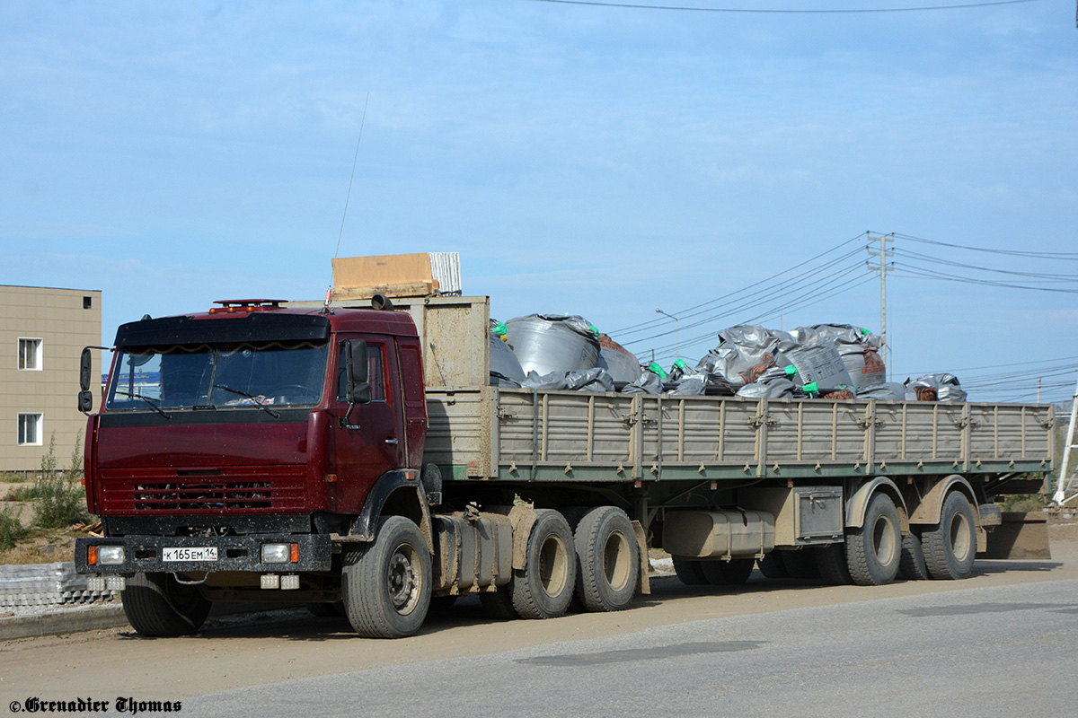 Саха (Якутия), № К 165 ЕМ 14 — КамАЗ-54115-15 [54115R]