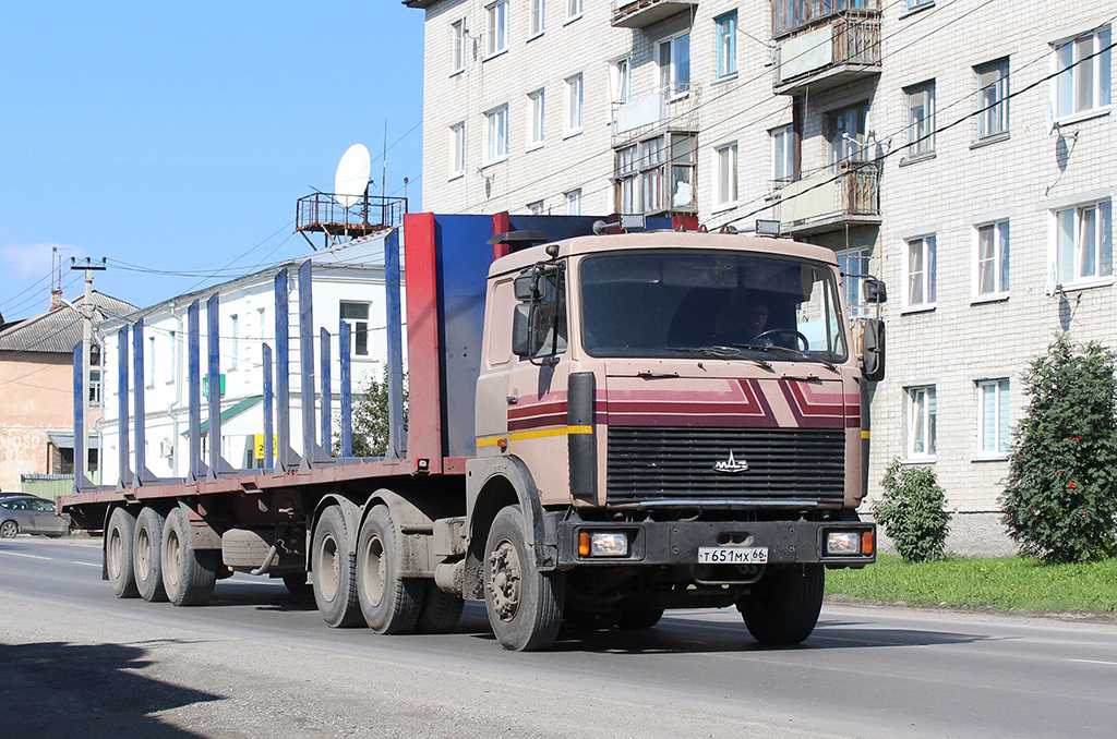 Свердловская область, № Т 651 МХ 66 — МАЗ-64229