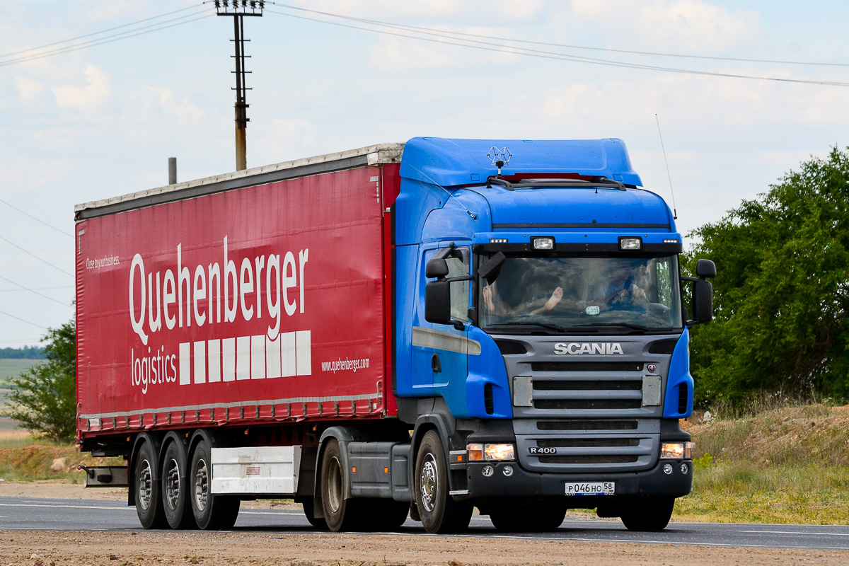 Пензенская область, № Р 046 НО 58 — Scania ('2004) R400