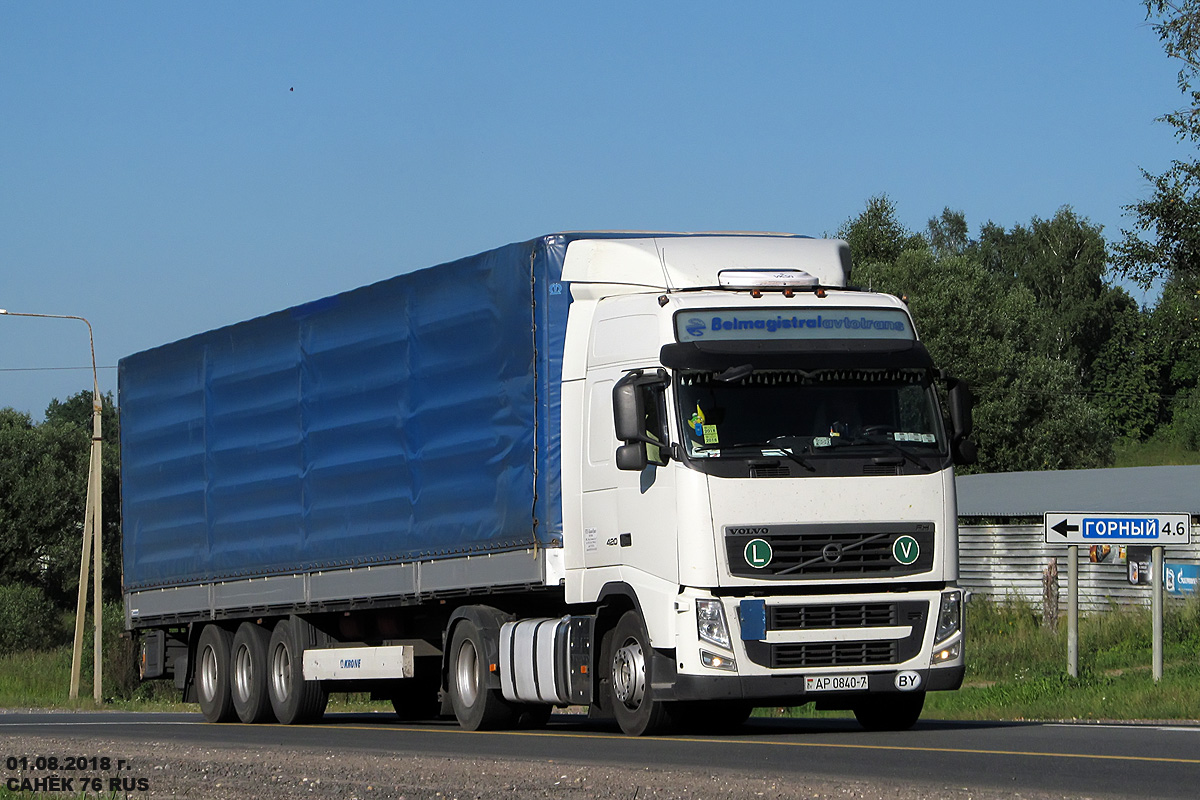 Минск, № АР 0840-7 — Volvo ('2008) FH.420