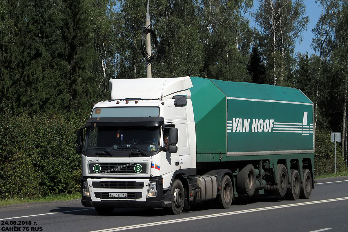 Нижегородская область, № Е 231 ТК 152 — Volvo ('2002) FM12.400