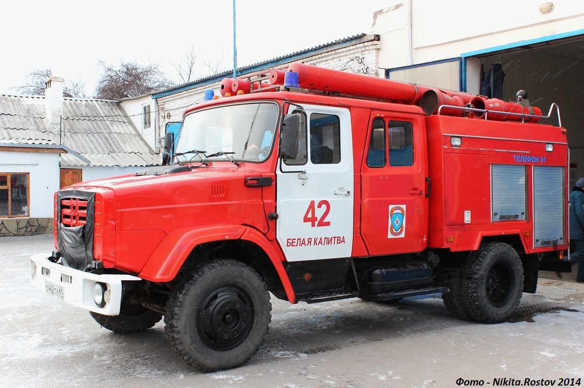 Ростовская область, № С 442 ТУ 61 — ЗИЛ-433362 (УАМЗ)