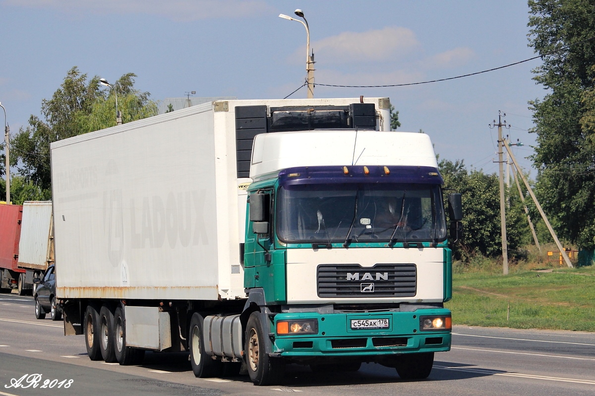 Санкт-Петербург, № С 545 АК 178 — МАЗ-MAN-5432