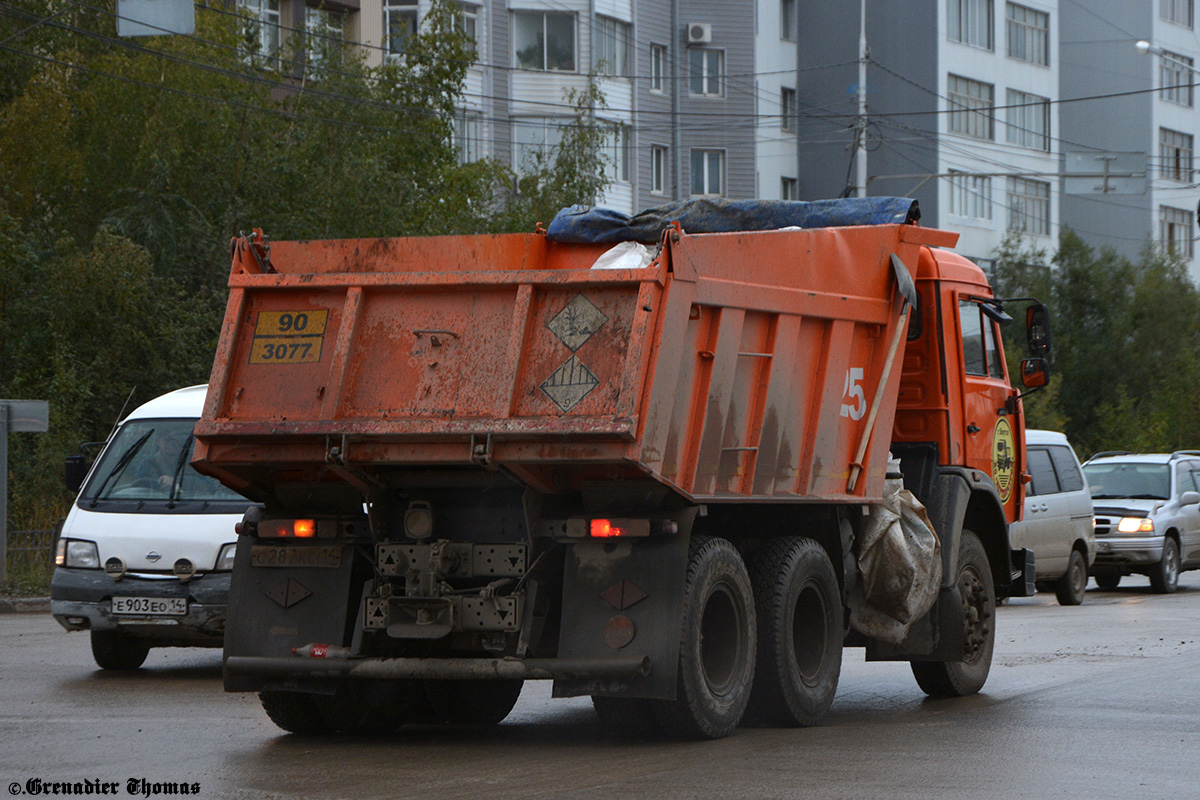 Саха (Якутия), № 25 — КамАЗ-65115 [651150]