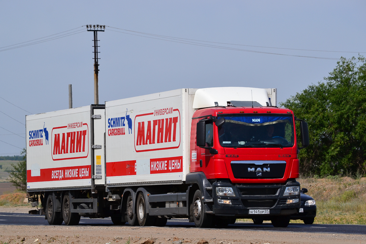Волгоградская область, № Н 141 ОР 37 — MAN TGS 26.350