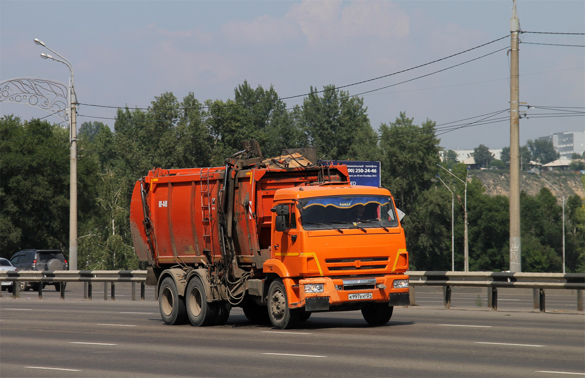 Красноярский край, № К 997 КК 124 — КамАЗ-65115-D3(97)