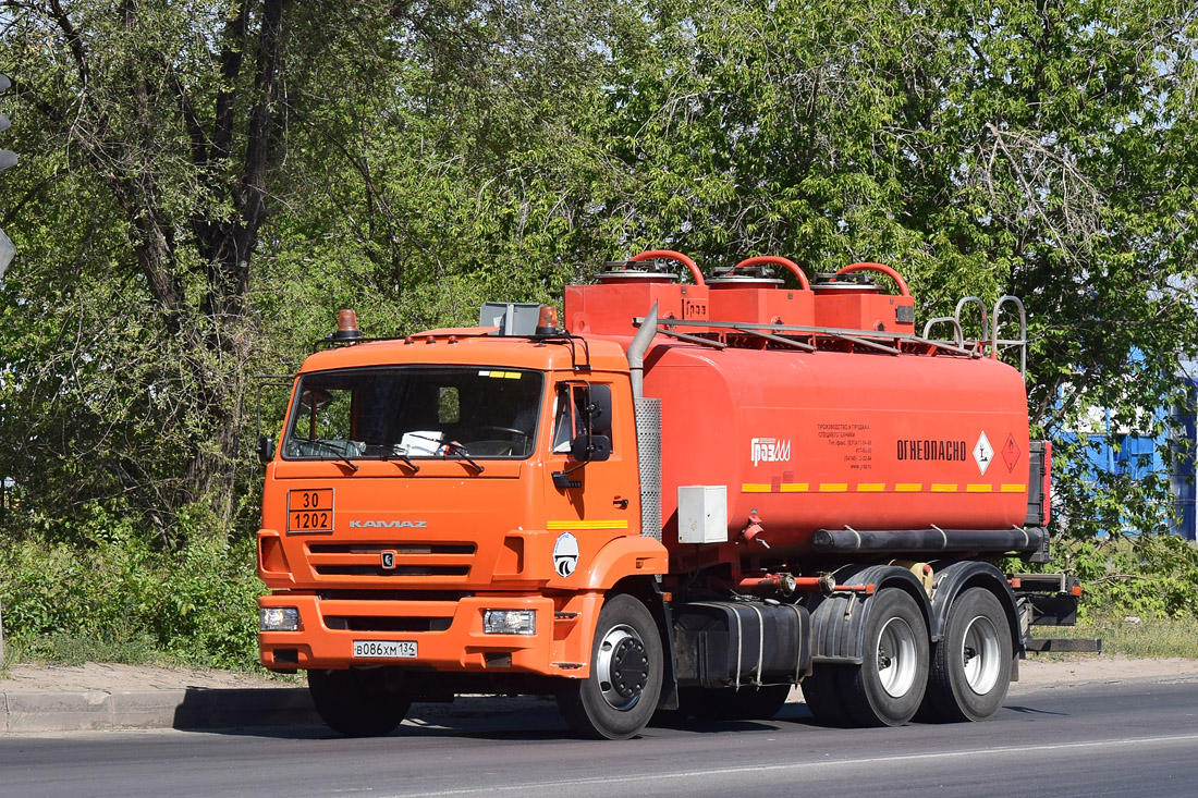 Волгоградская область, № В 086 ХМ 134 — КамАЗ-65115-L4(19)