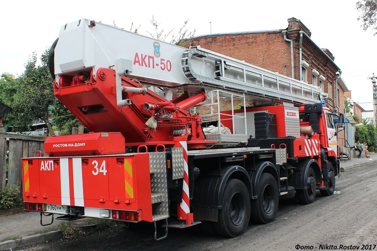 Ростовская область, № У 360 УМ 161 — КамАЗ-6540-A4(23)