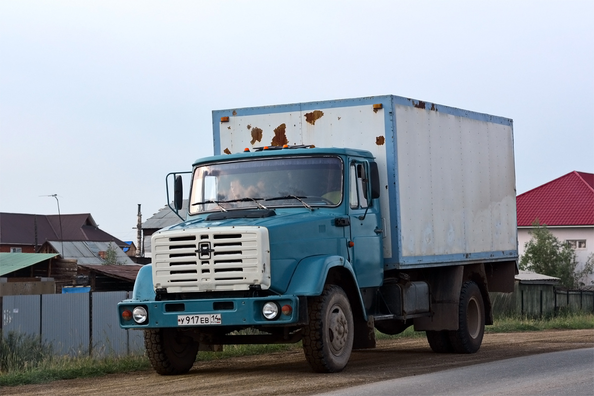 Саха (Якутия), № У 917 ЕВ 14 — ЗИЛ-433100