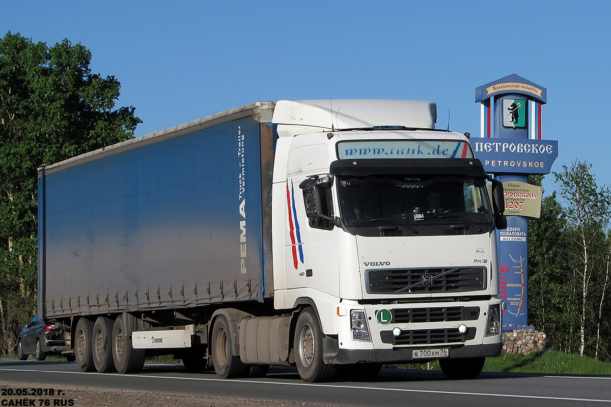 Костромская область, № К 700 КМ 76 — Volvo ('2002) FH12.420