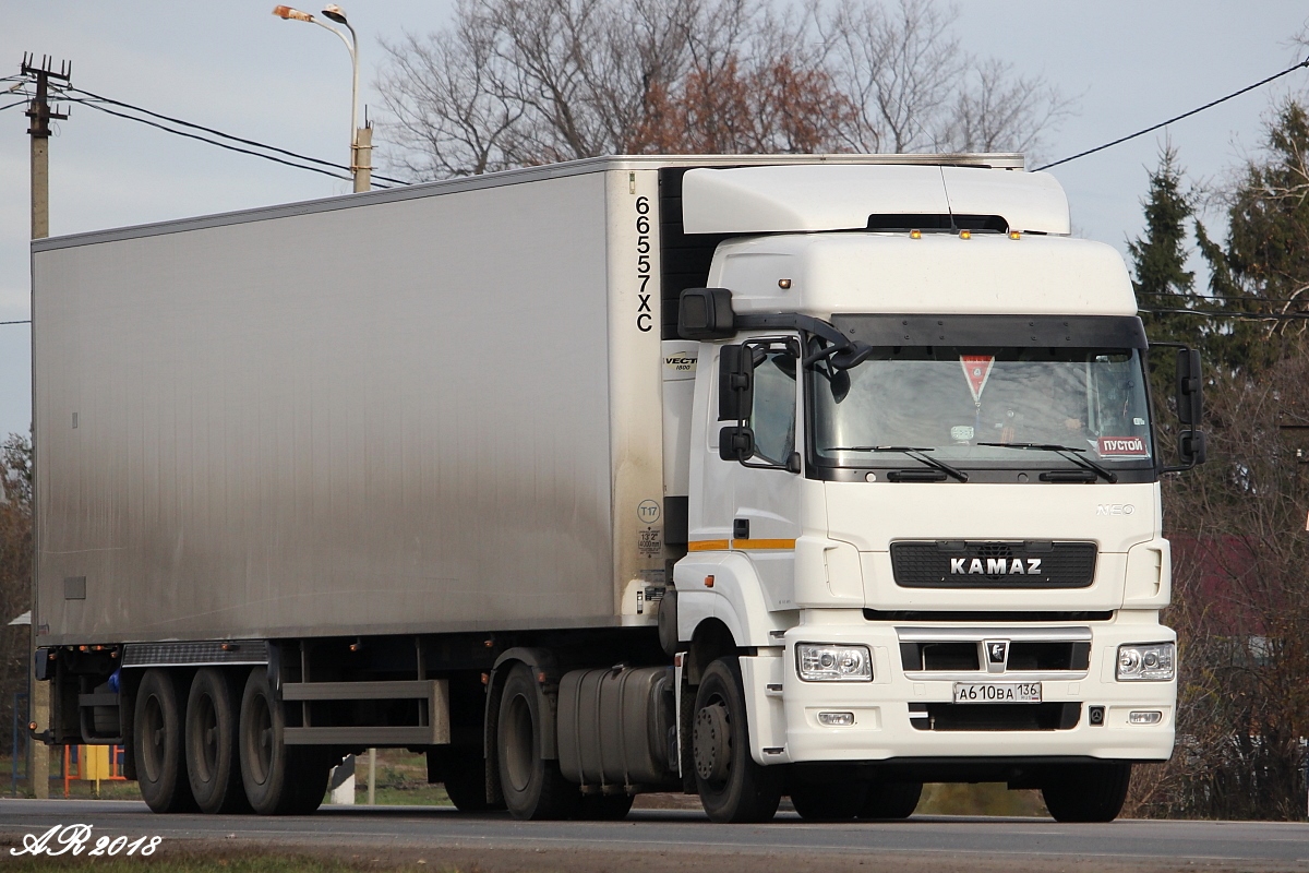 Воронежская область, № А 610 ВА 136 — КамАЗ-5490-S5(87)
