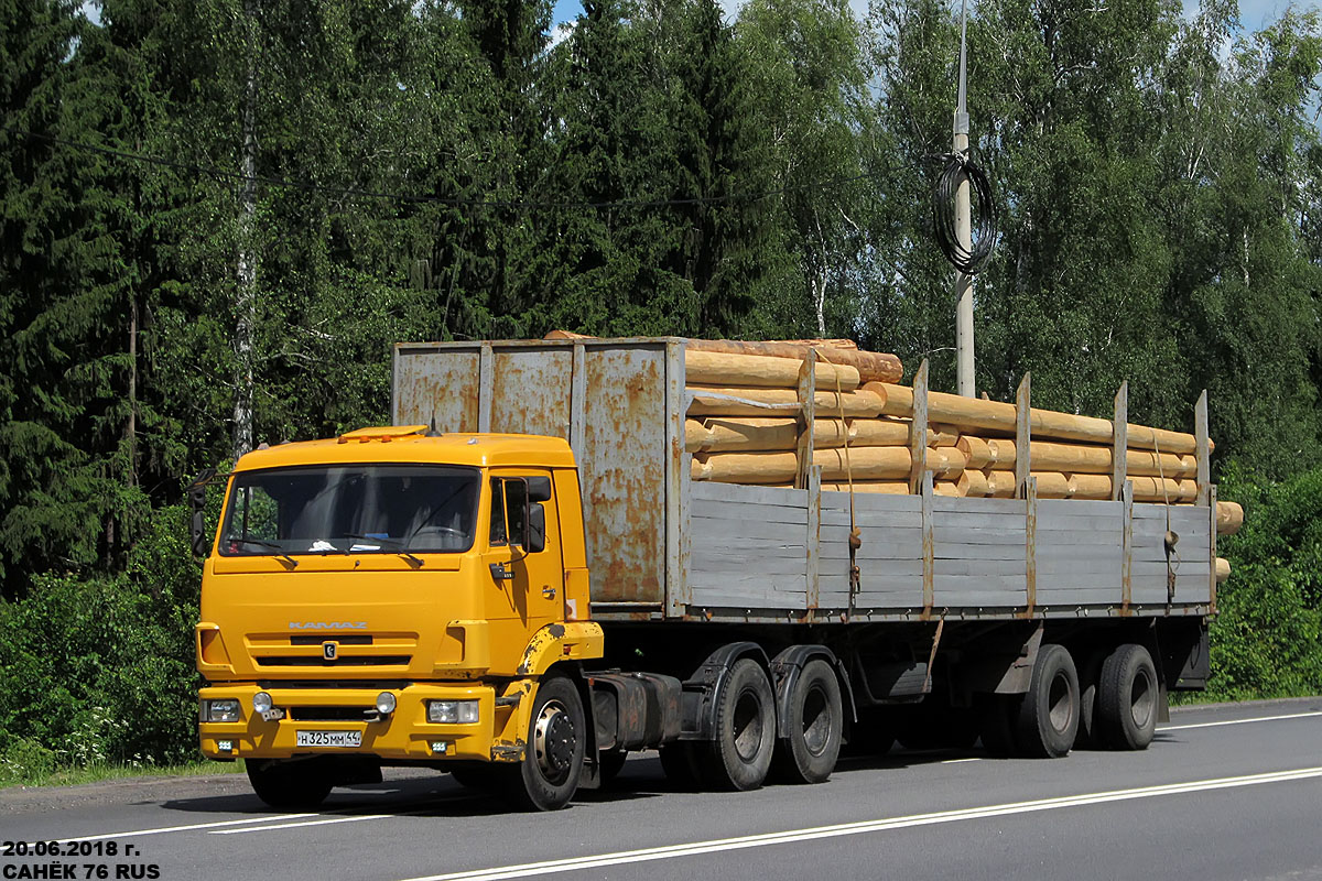 Костромская область, № Н 325 ММ 44 — КамАЗ-65116-N3(78)