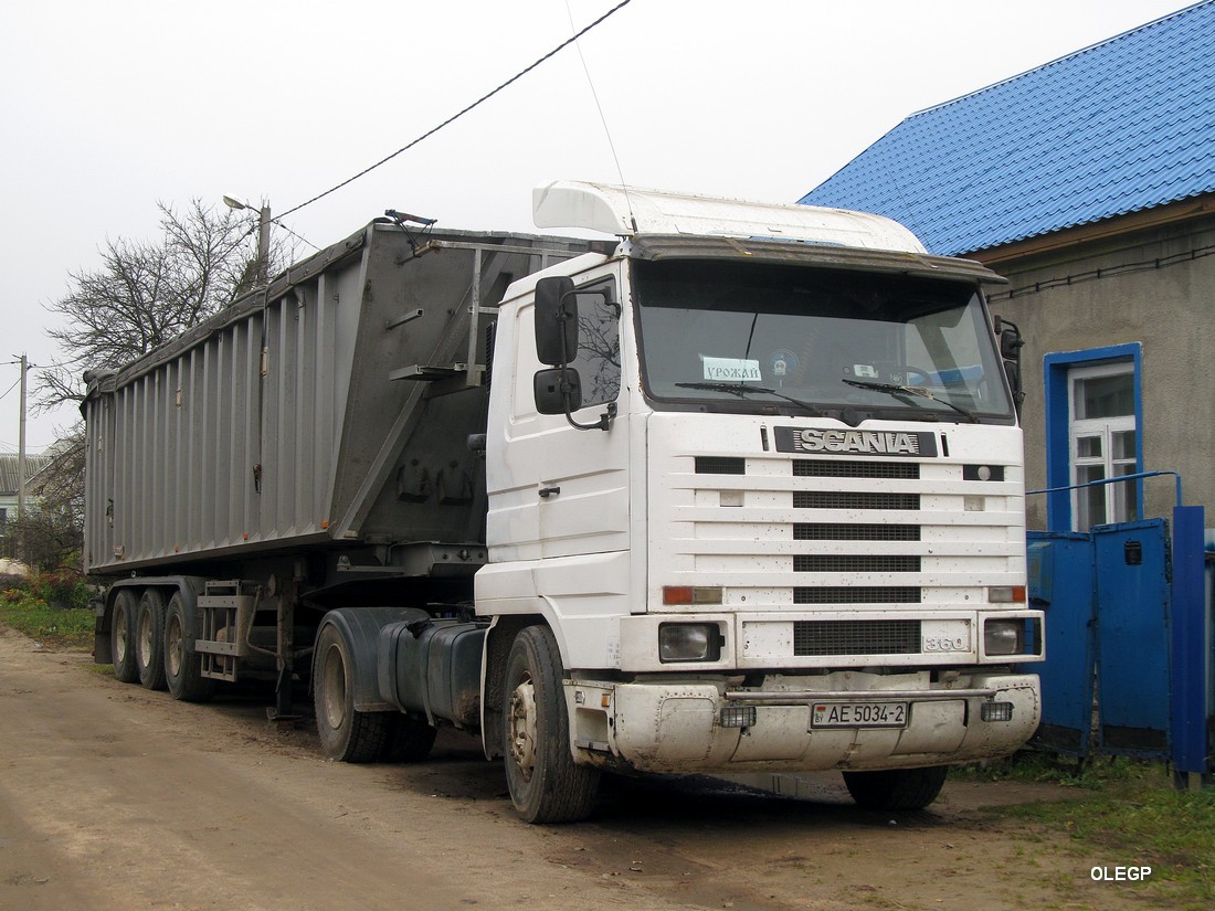 Витебская область, № АЕ 5034-2 — Scania (III) (общая модель)