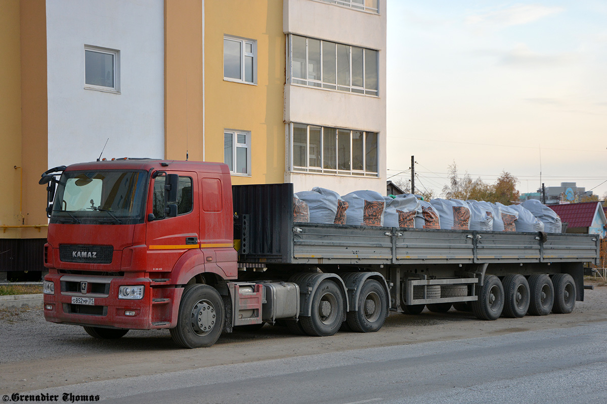 Саха (Якутия), № О 852 МР 31 — КамАЗ-65806-T5(68)