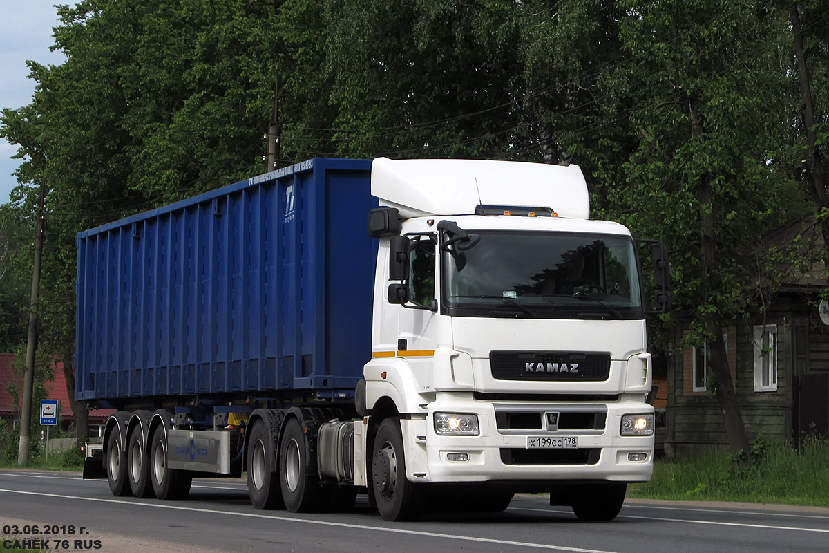 Санкт-Петербург, № Х 199 СС 178 — КамАЗ-65206-T5(68)