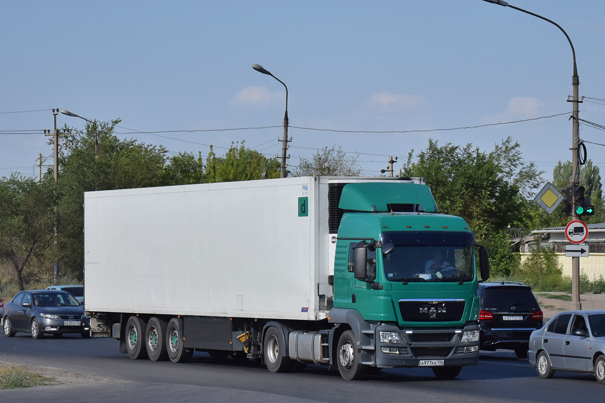 Волгоградская область, № А 977 КК 134 — MAN TGS 18.400