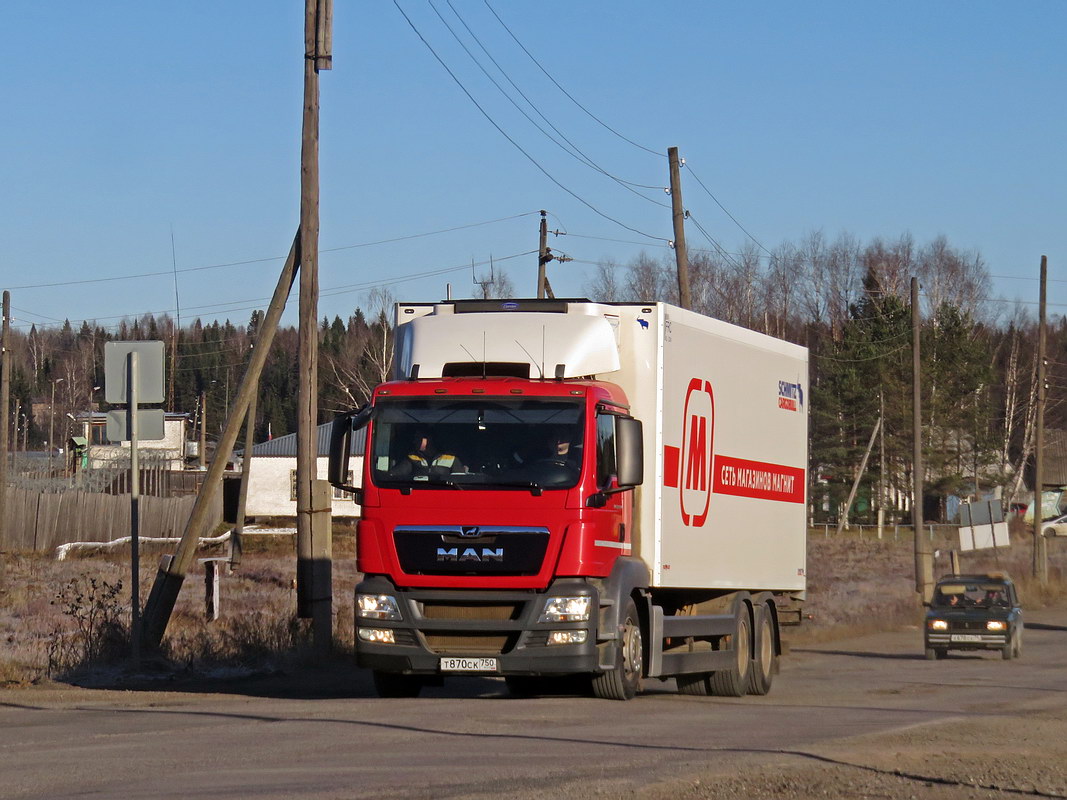 Смоленская область, № Т 870 СК 750 — MAN TGS 28.360