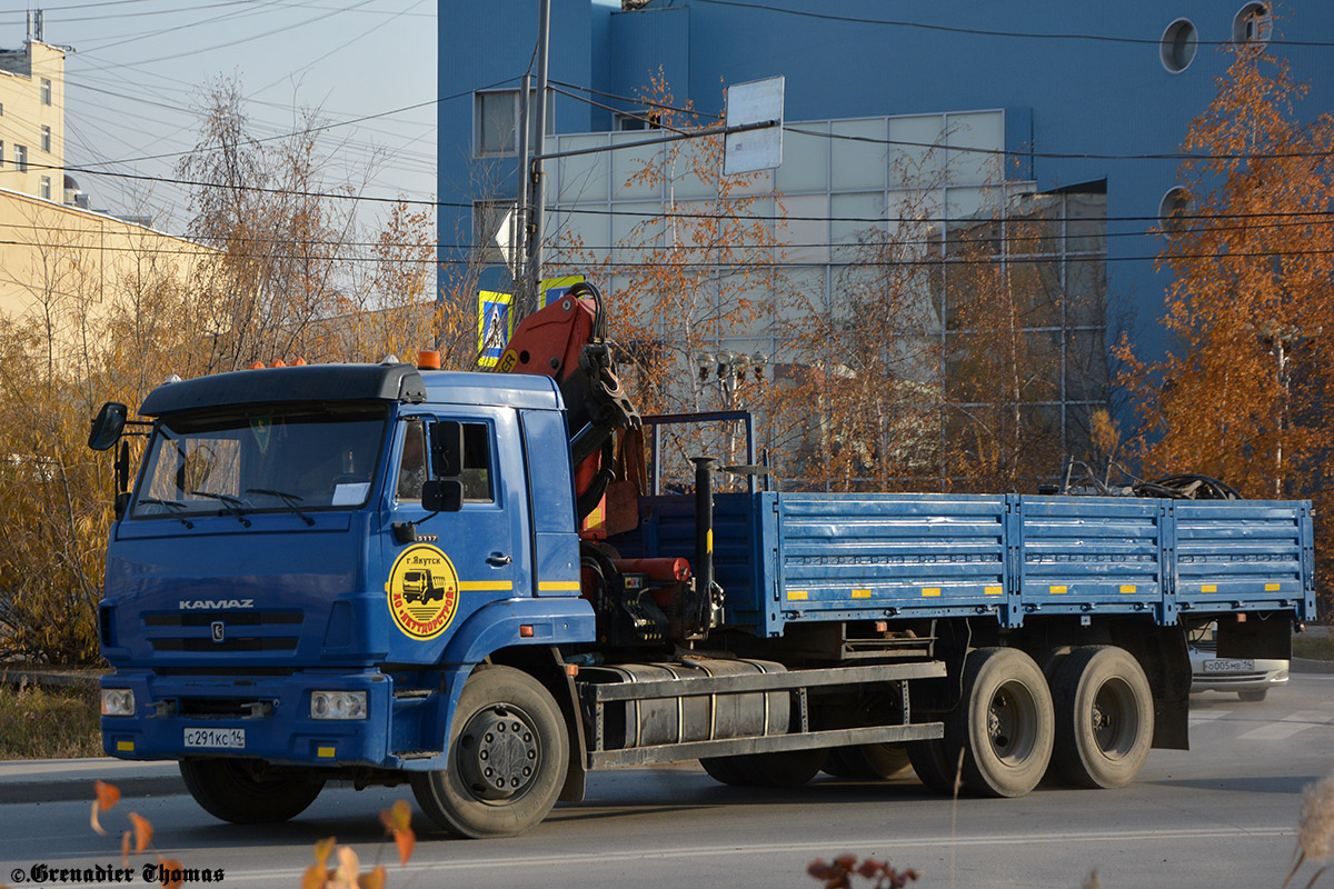 Саха (Якутия), № С 291 КС 14 — КамАЗ-65117-N3(78)