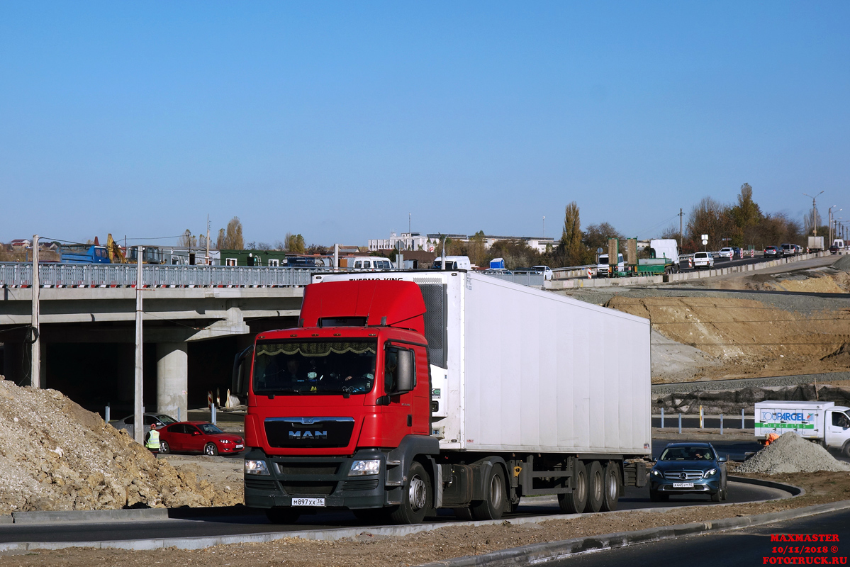 Воронежская область, № М 897 ХХ 36 — MAN TGS 19.400