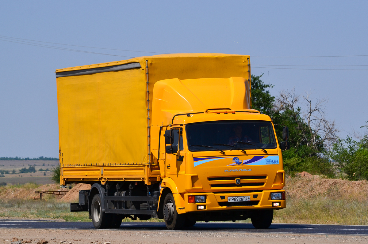 Волгоградская область, № В 989 ХЕ 134 — КамАЗ-4308-R4(28)