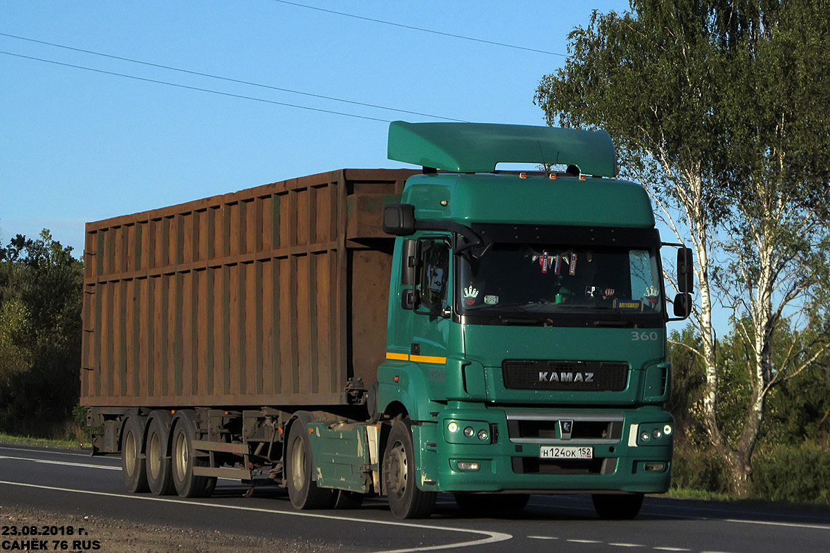 Нижегородская область, № 360 — КамАЗ-5490-T5(68)