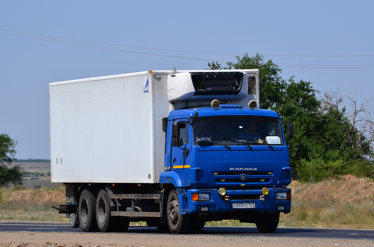 Ростовская область, № У 093 РЕ 161 — КамАЗ-65117-N3(78)