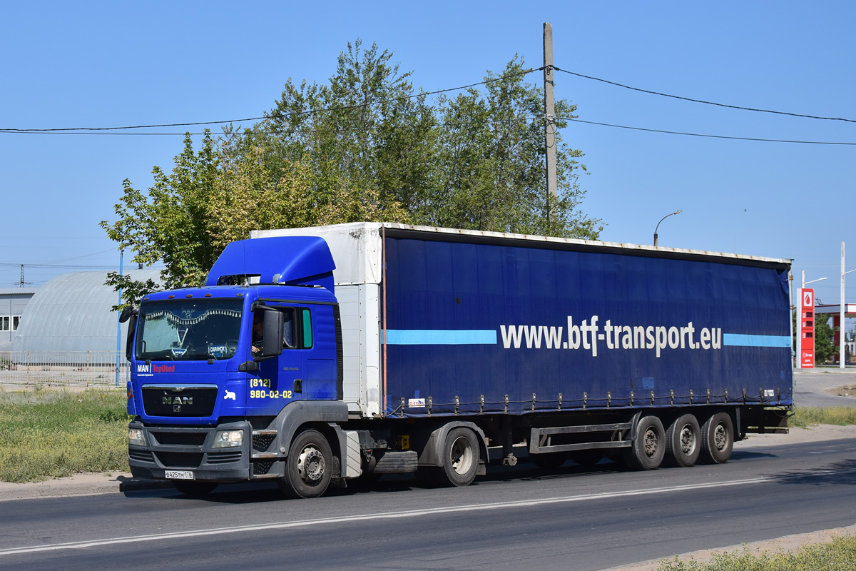 Санкт-Петербург, № В 425 ТМ 178 — MAN TGS 19.360