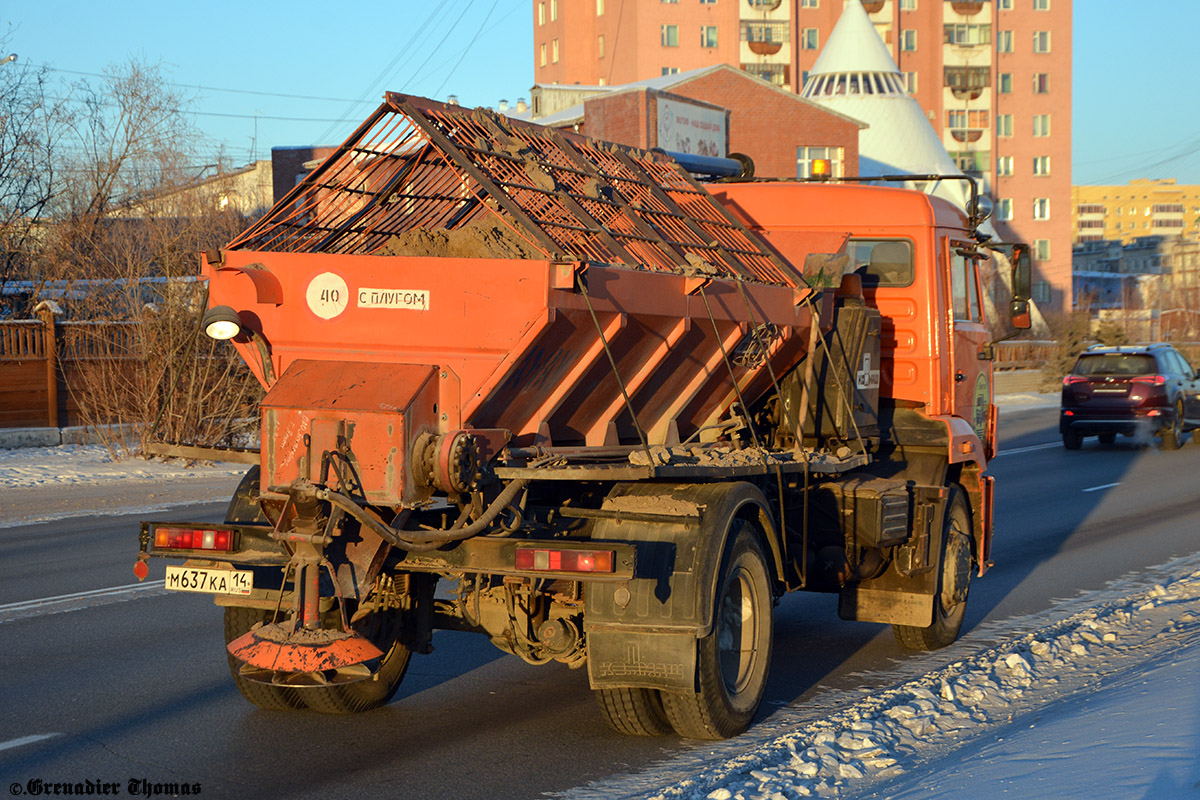Саха (Якутия), № М 637 КА 14 — КамАЗ-43253-H3(99)