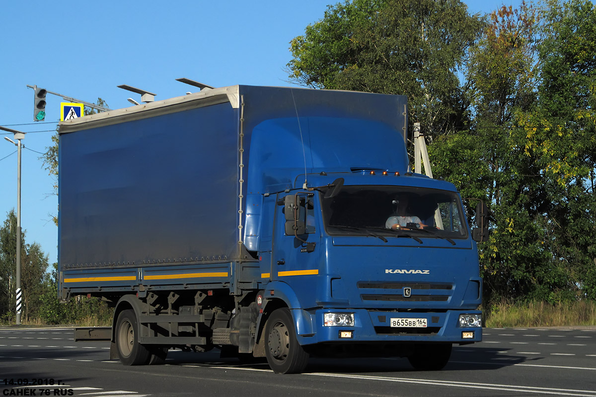Саратовская область, № В 655 ВВ 164 — КамАЗ-4308-R4(28)