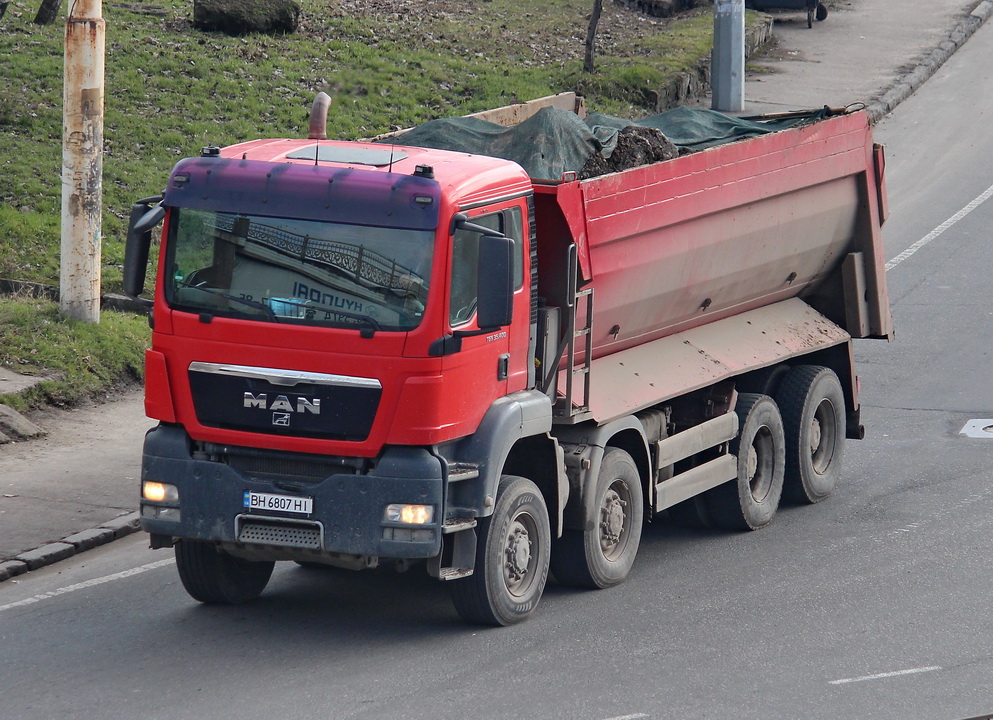 Одесская область, № ВН 6807 НІ — MAN TGS 35.400