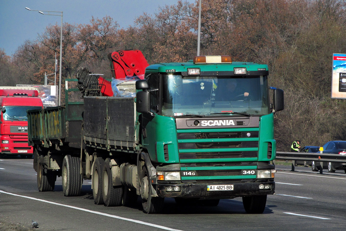 Киевская область, № АІ 4025 ВВ — Scania ('1996) R114G
