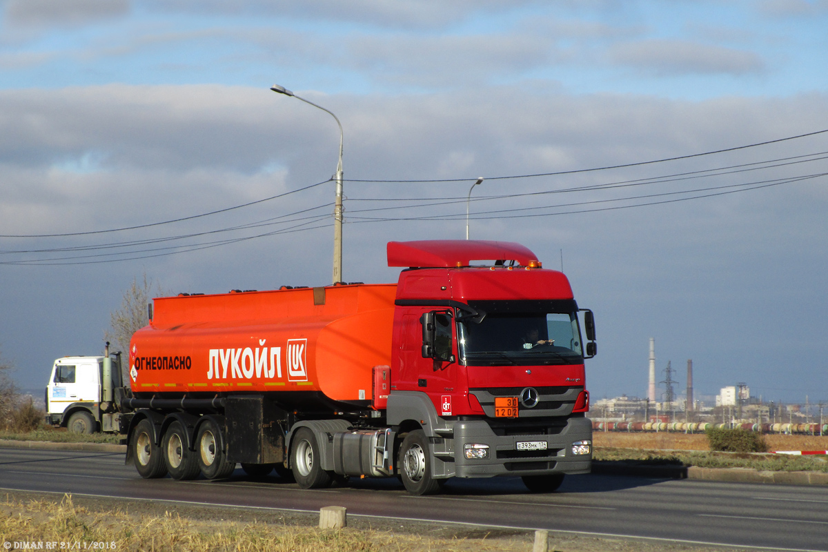 Волгоградская область, № Е 393 МК 134 — Mercedes-Benz Axor 1840 [Z9M]